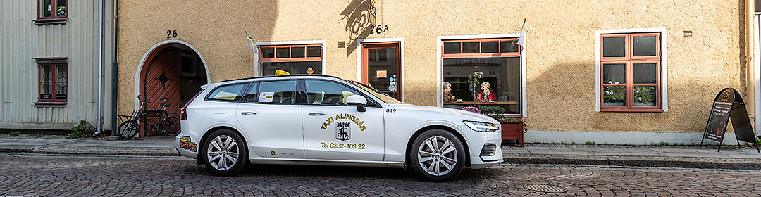 Taxi Alingsås på Drottninggatan